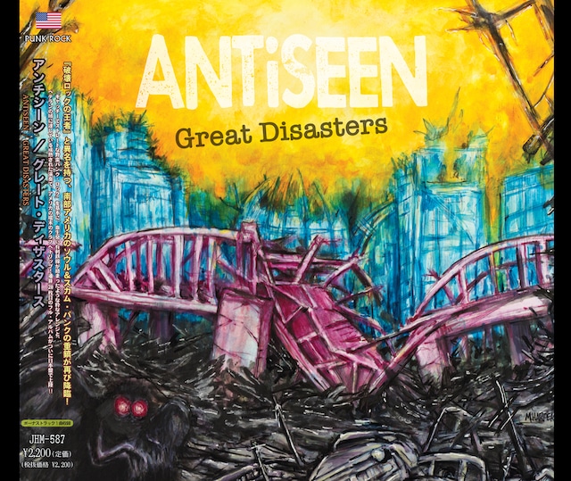 ANTiSEEN『Great Disasters』CD