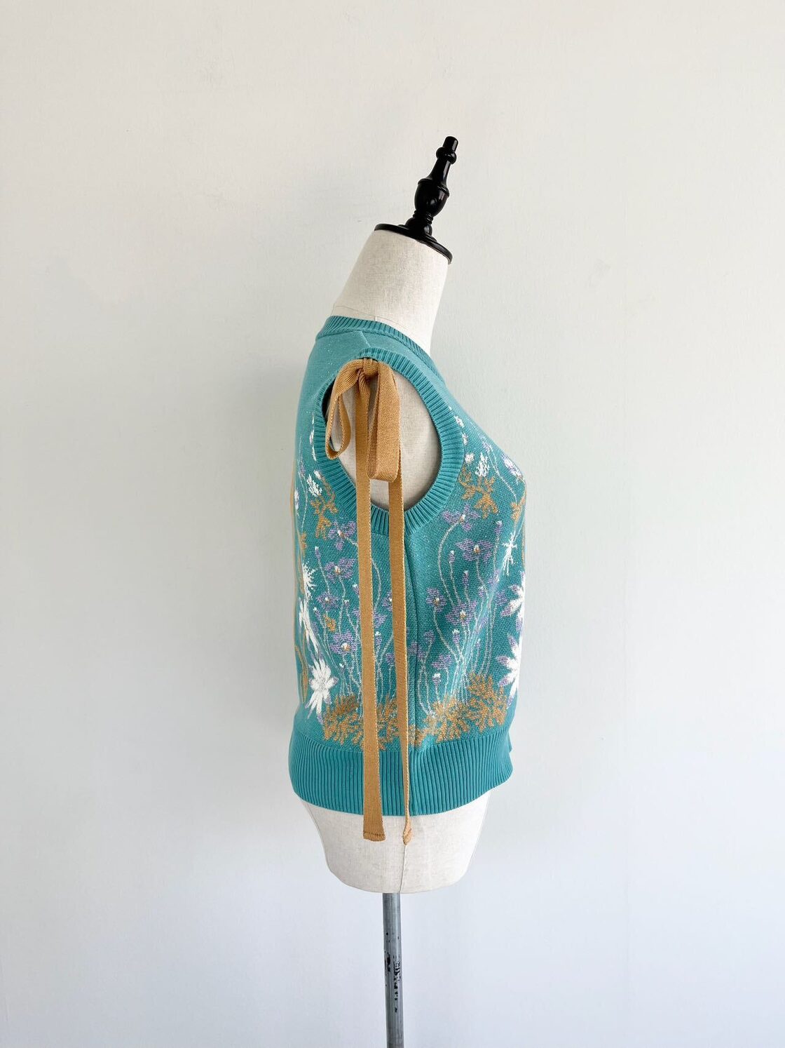 MURRAL Garden flower knit vest | Pay ID