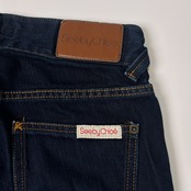 SEE BY CHLOE シーバイクロエ クロップドデニムパンツ 26/インディゴ