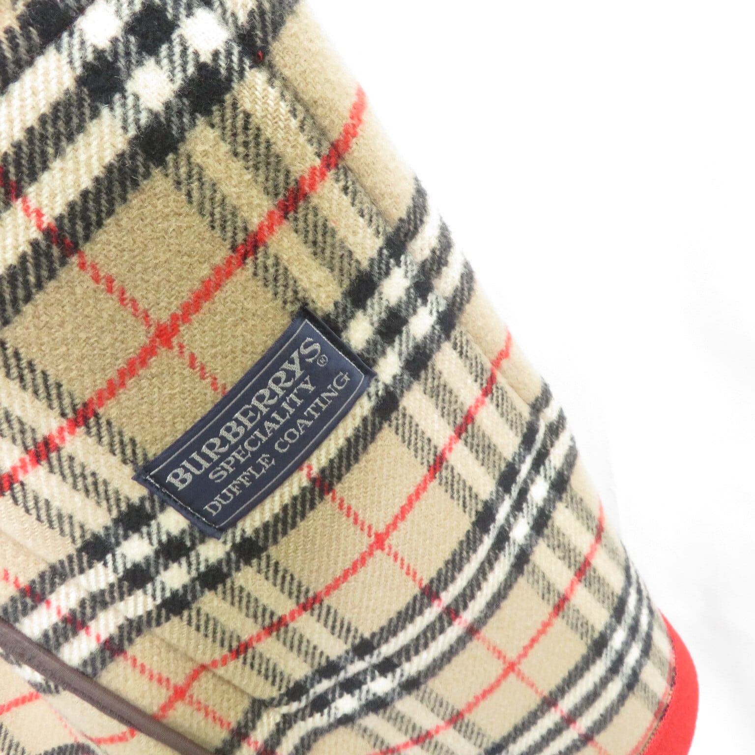 英国製 Burberrys SPECIALITY ダッフルコート チェック裏地 size06REG