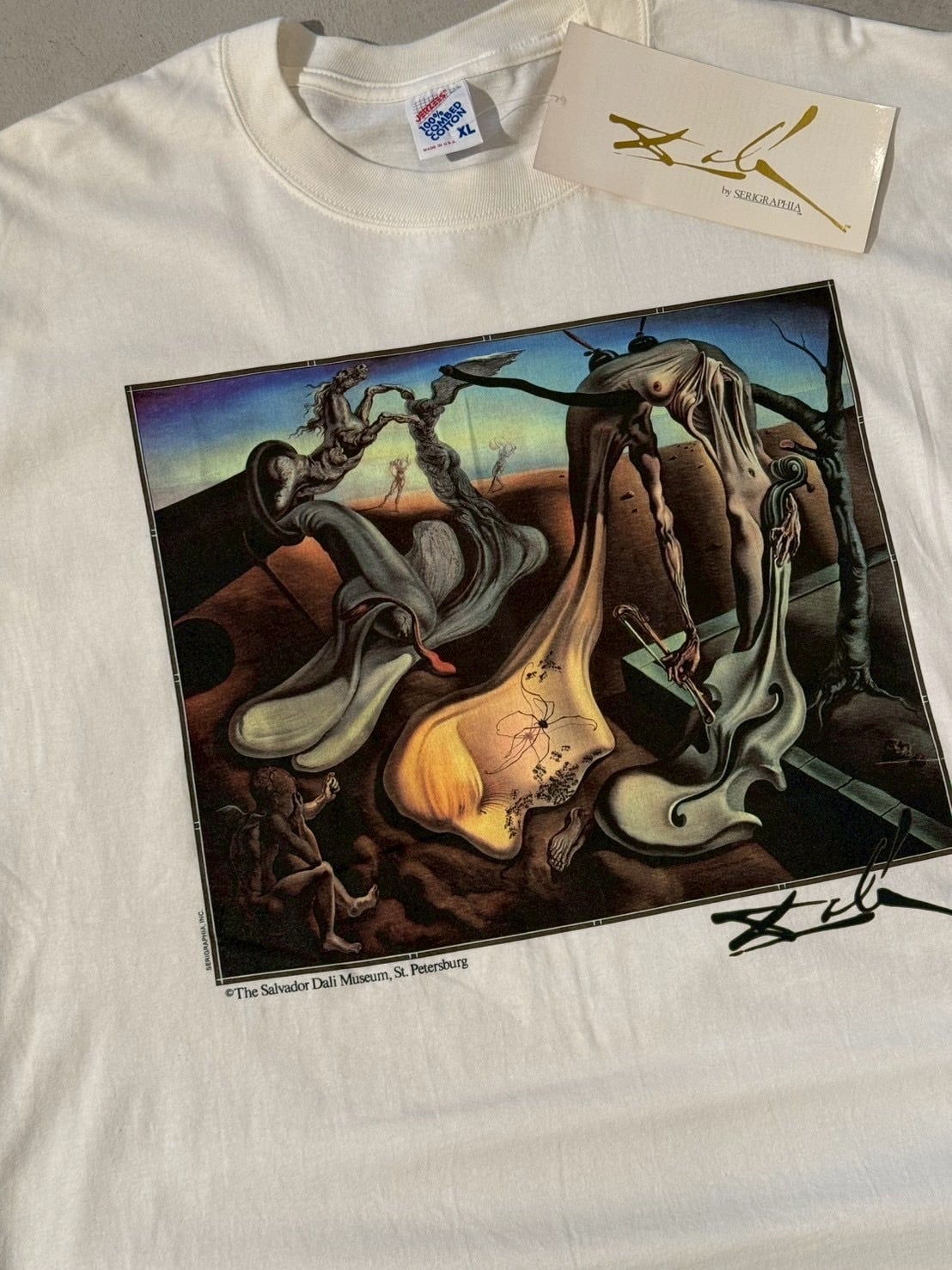 DEADSTOCK 90's SALVADOR DALI T-SHIRT 