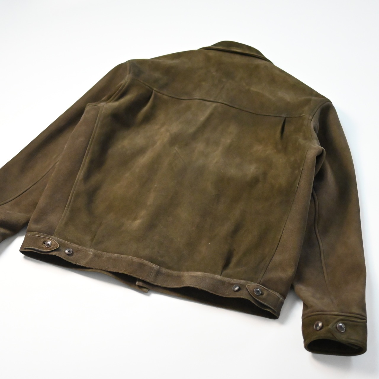 OLD JOE / PATINA DEER-SKIN JEAN JACKET (SUEDE)