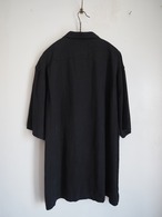 1990’s NAT NAST 100% Silk Open Collar Shirt／XL