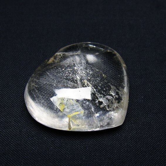 水晶 ハート置物 一点物 145-1539