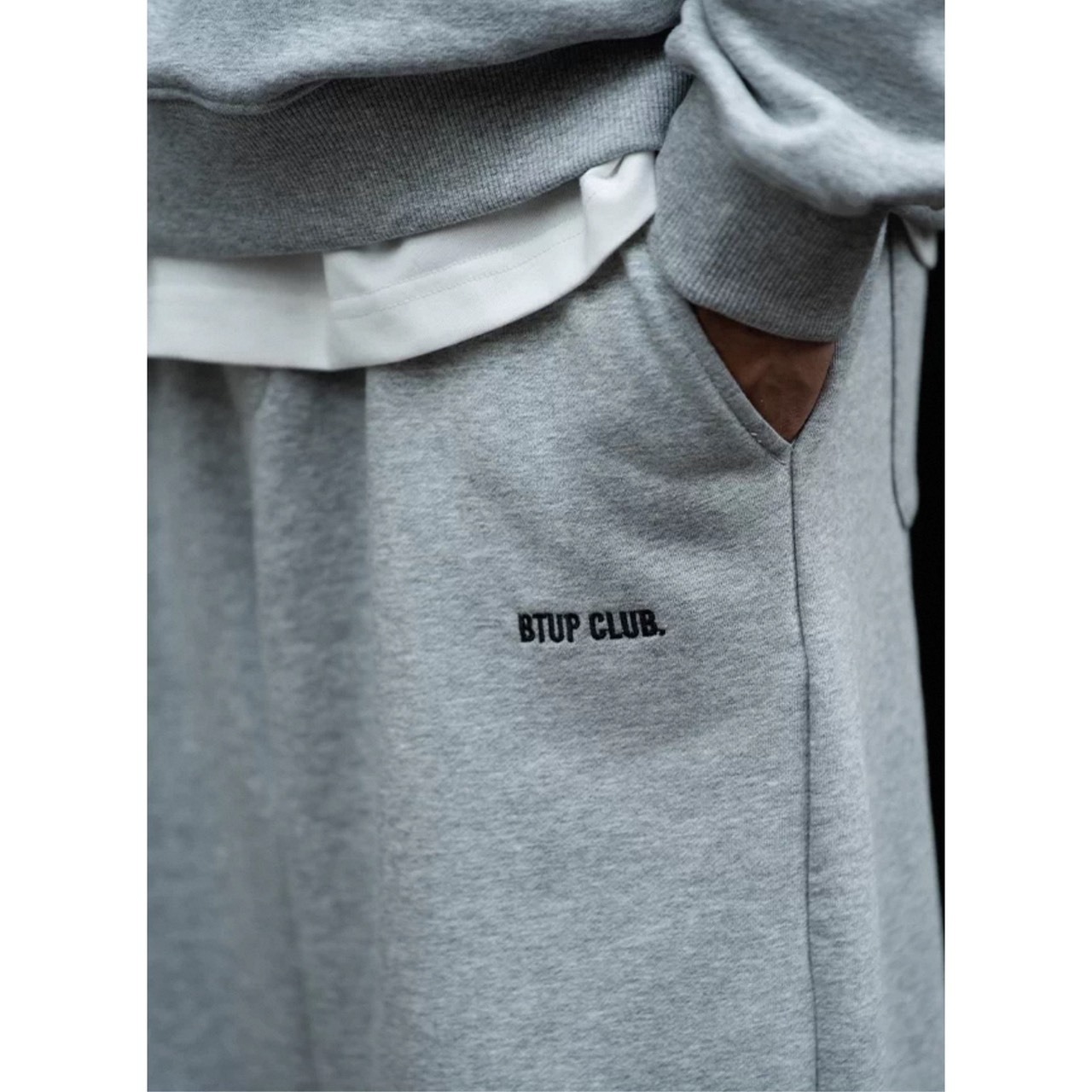 Cinched hem wide sweatpants 1521 - 8