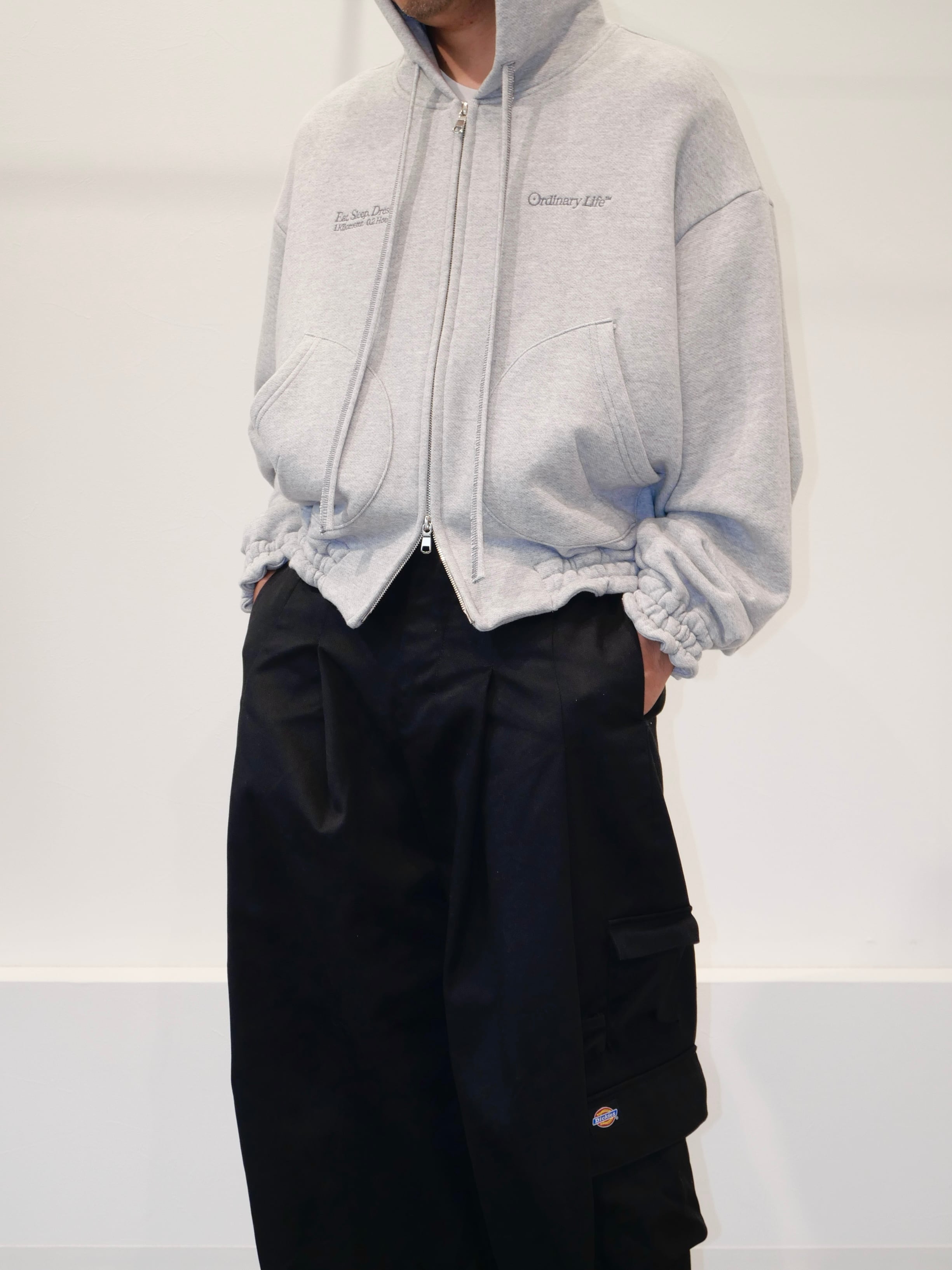 SHINYAKOZUKA ordinary home old style zip hoodie (ISSUE#9) | CONSTRUCT1