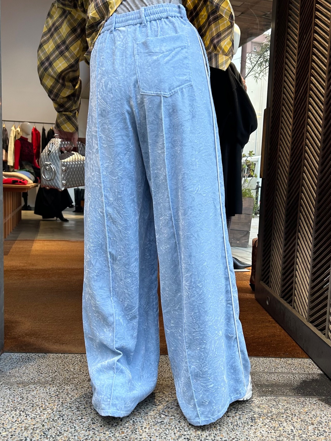 【25SS】MASU エムエーエスユー / ELEPHANT EASY PANTS / ベルベットパンツ - 3