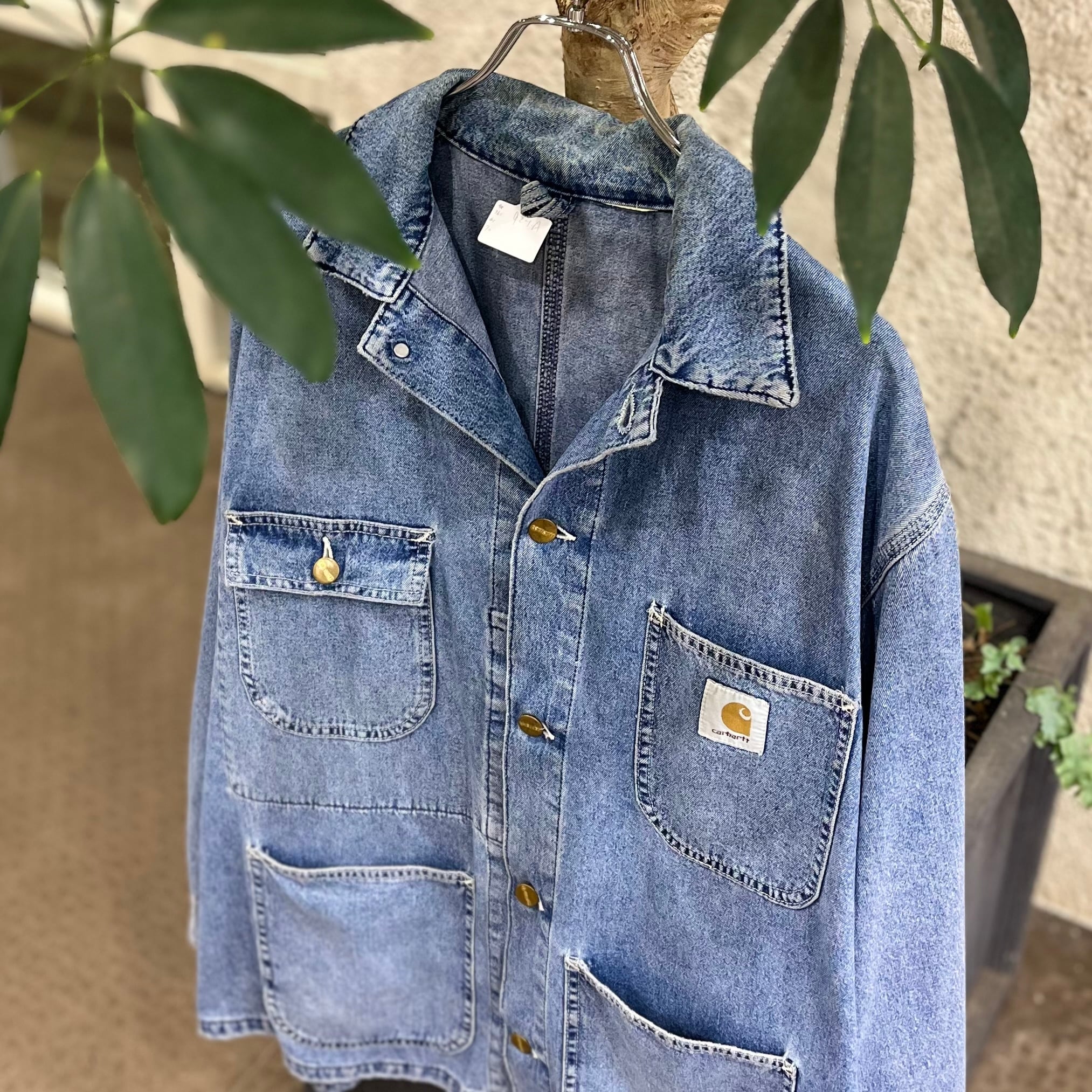 Carhartt Michigan ミシガンチョアコート 裏地なし Special】80's~ Carhartt Michigan Chore Coat 