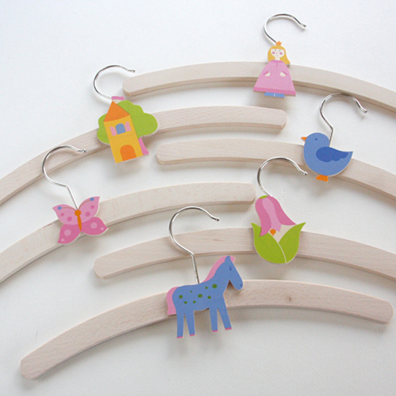 ヘラー社 ハンガー6本セット プリンセス