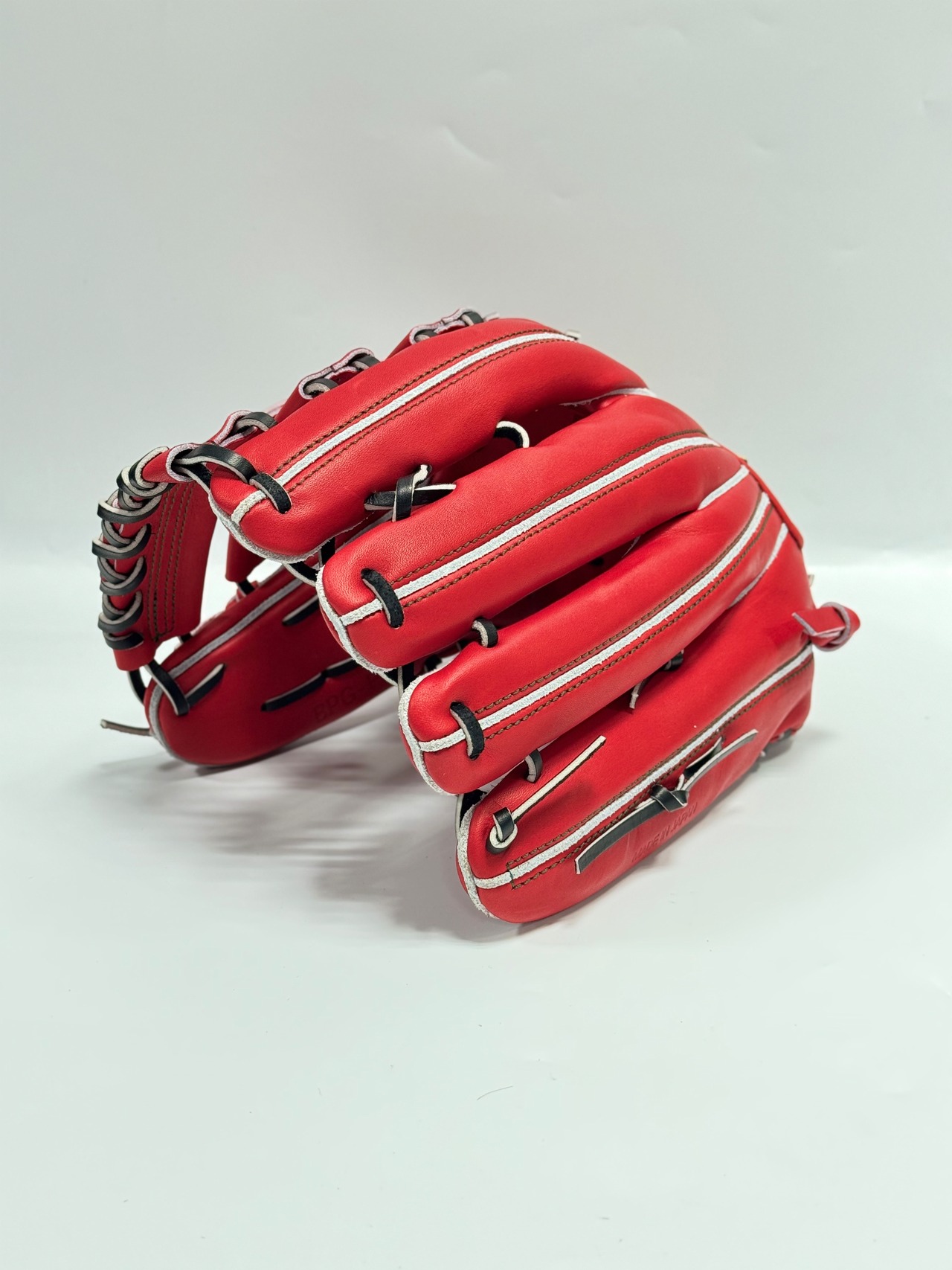 ZETT PROSTATUSーゼットプロステイタス michii supreme order 硬式グローブ ゼットミチイオリジナルグラブ 右投げ用 277型 佐野モデル レッド×ブラック 84・画像5