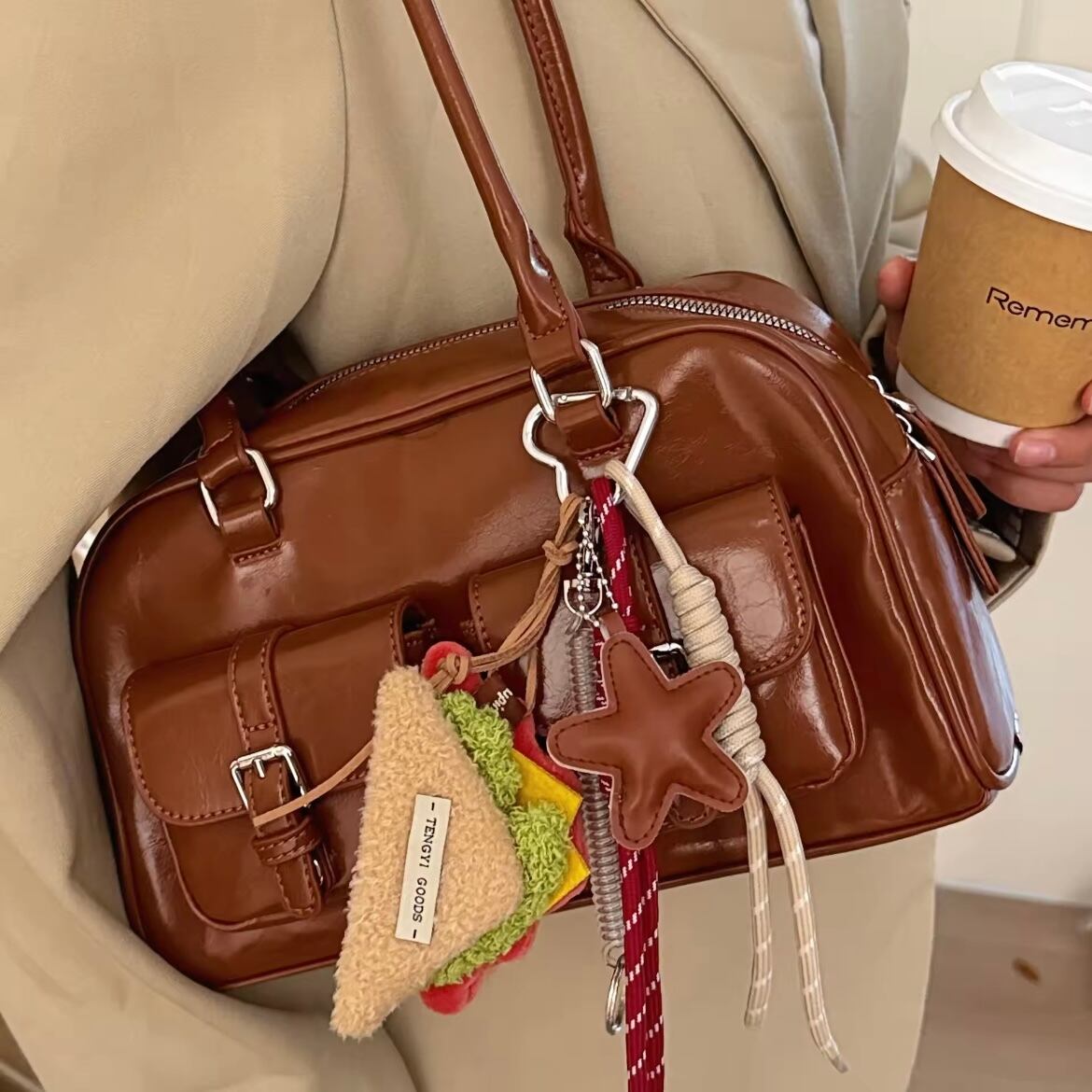 ファンシーバッグチャーム