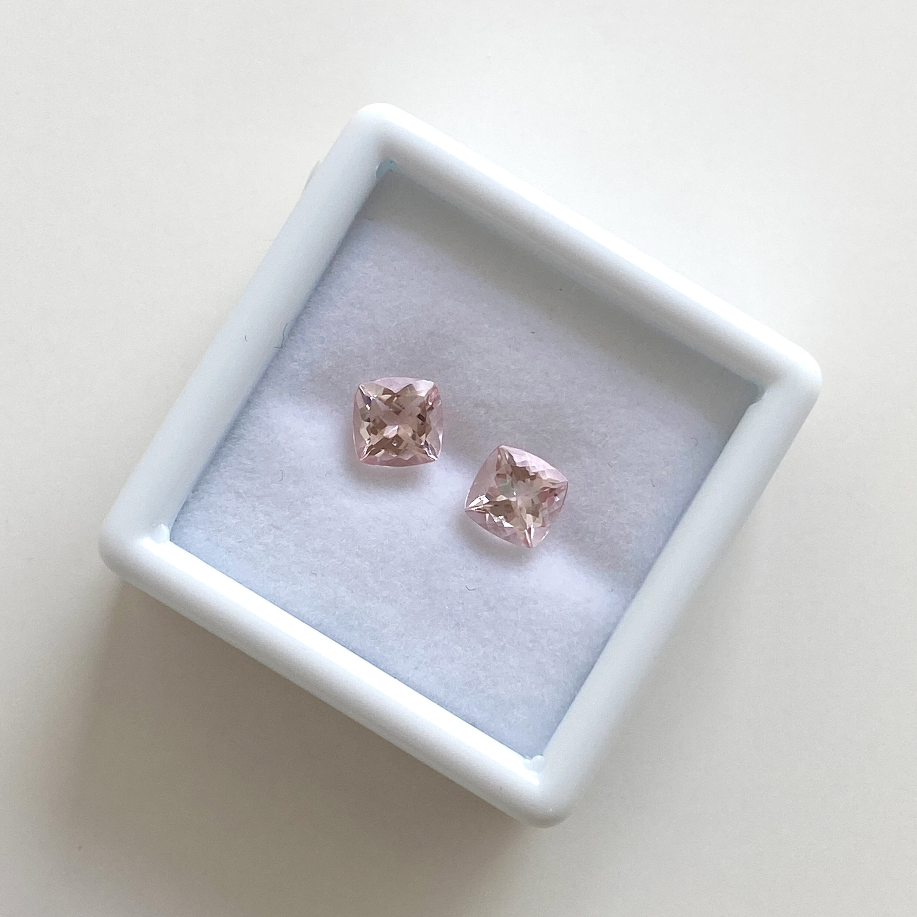 Morganite 0.85ct /2pc モルガナイト kg-0078