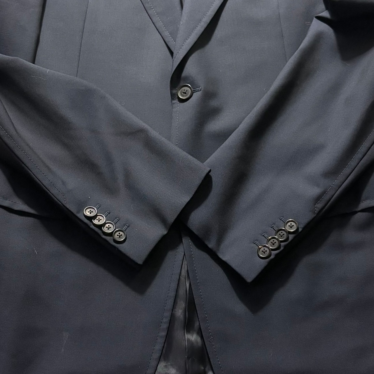 PRADA wool × mohair single suits set-up