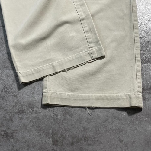 90s Ralph Lauren USA製 38/30 ベージュチノパンツ 詳細写真6