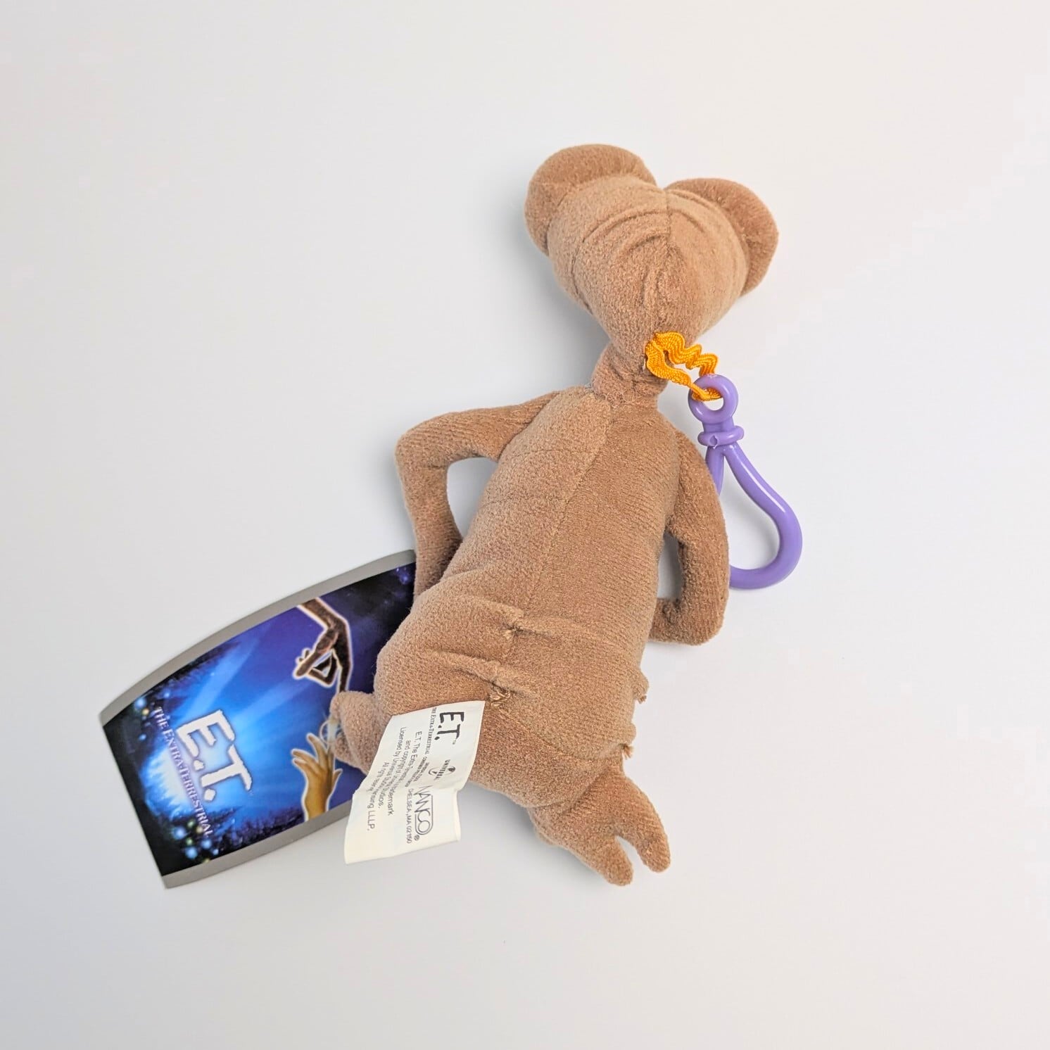 ☆DEADSTOCK / VINTAGE 90'☆【 E.T. ぬいぐるみキーホルダー 】US Limited / e.t. 単品(1個) 〚アメリカン雑貨 アメトイ〛