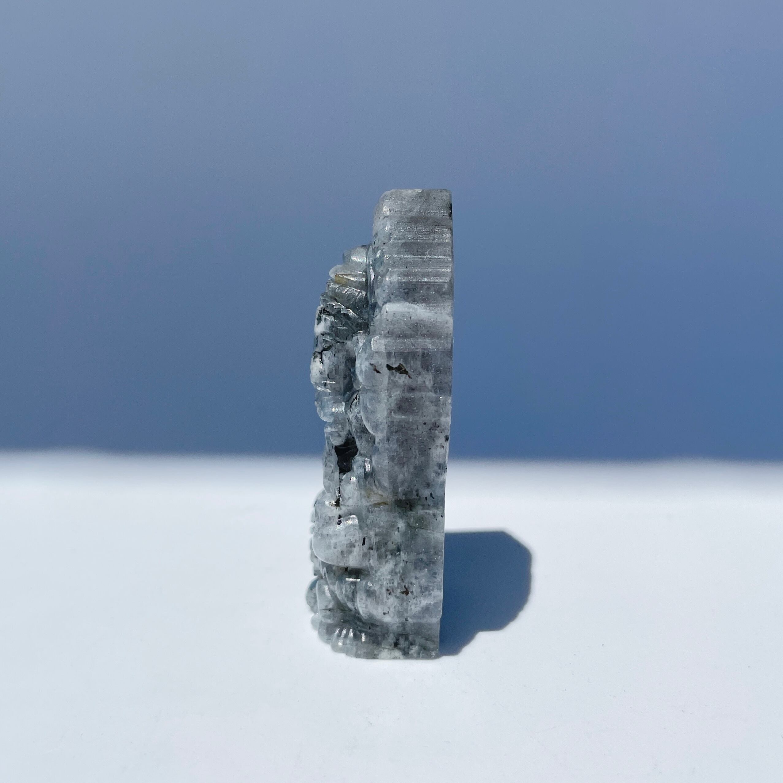 ラブラドライトガネーシャ02◇Labradorite Ganesha◇天然石・鉱物
