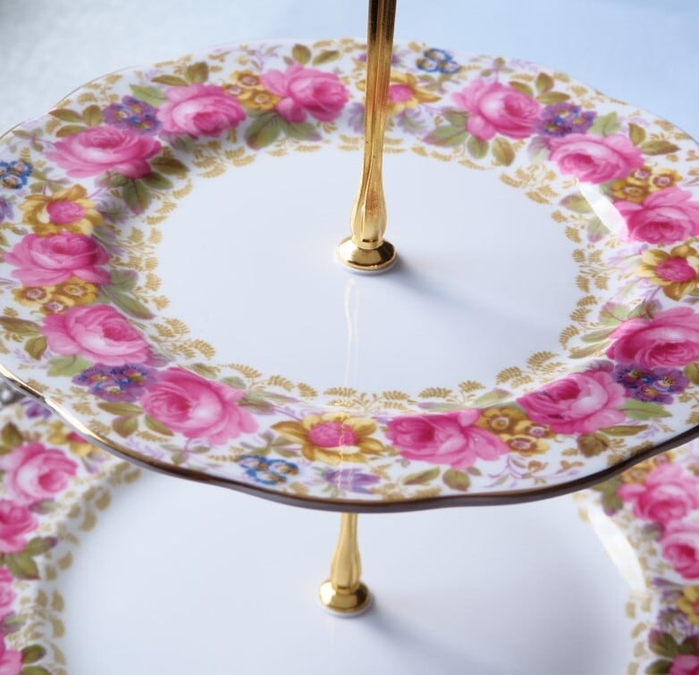 タロット16 塔 】英国ロイヤルアルバート セレナ スリーティアーズ