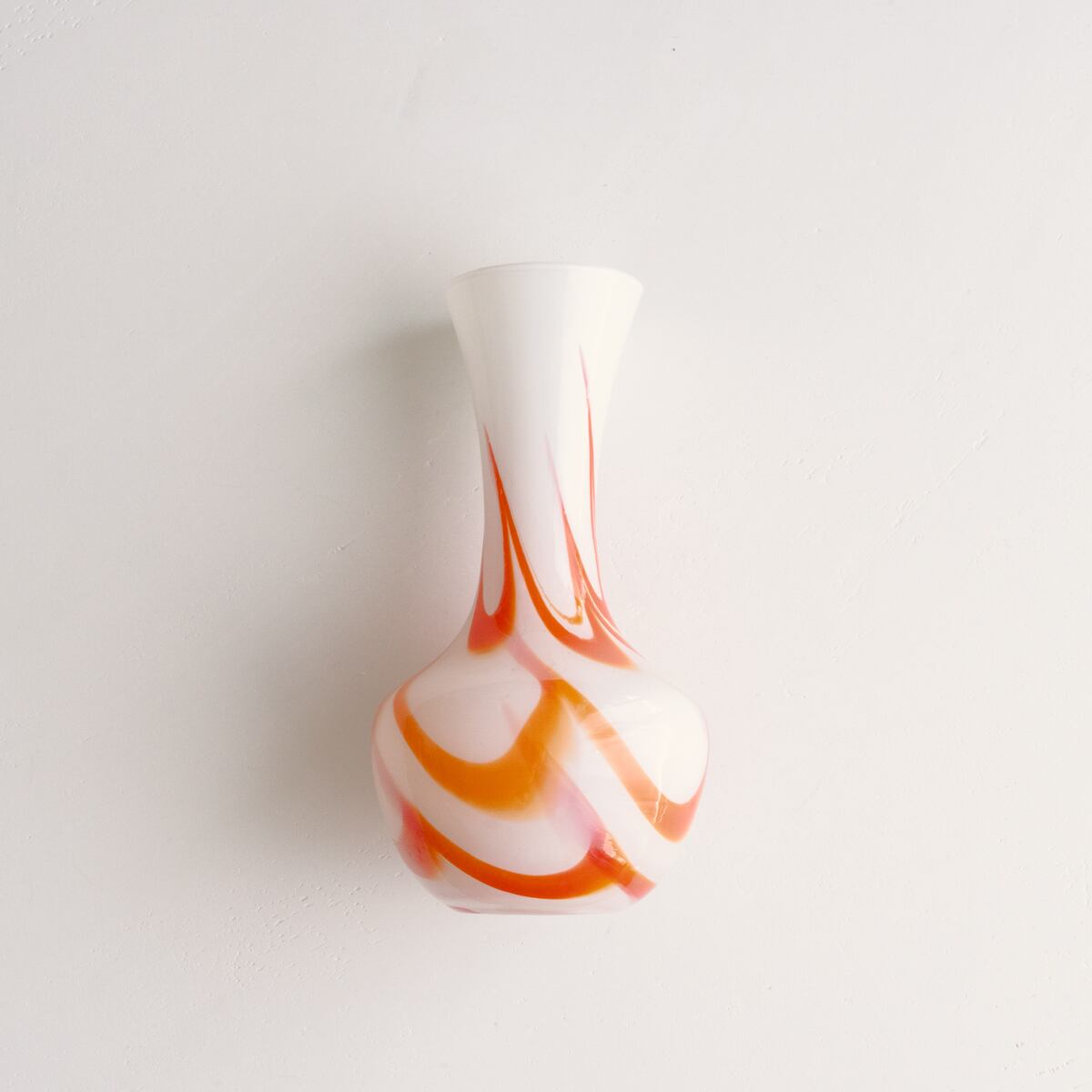 Milky Swirl Vase
