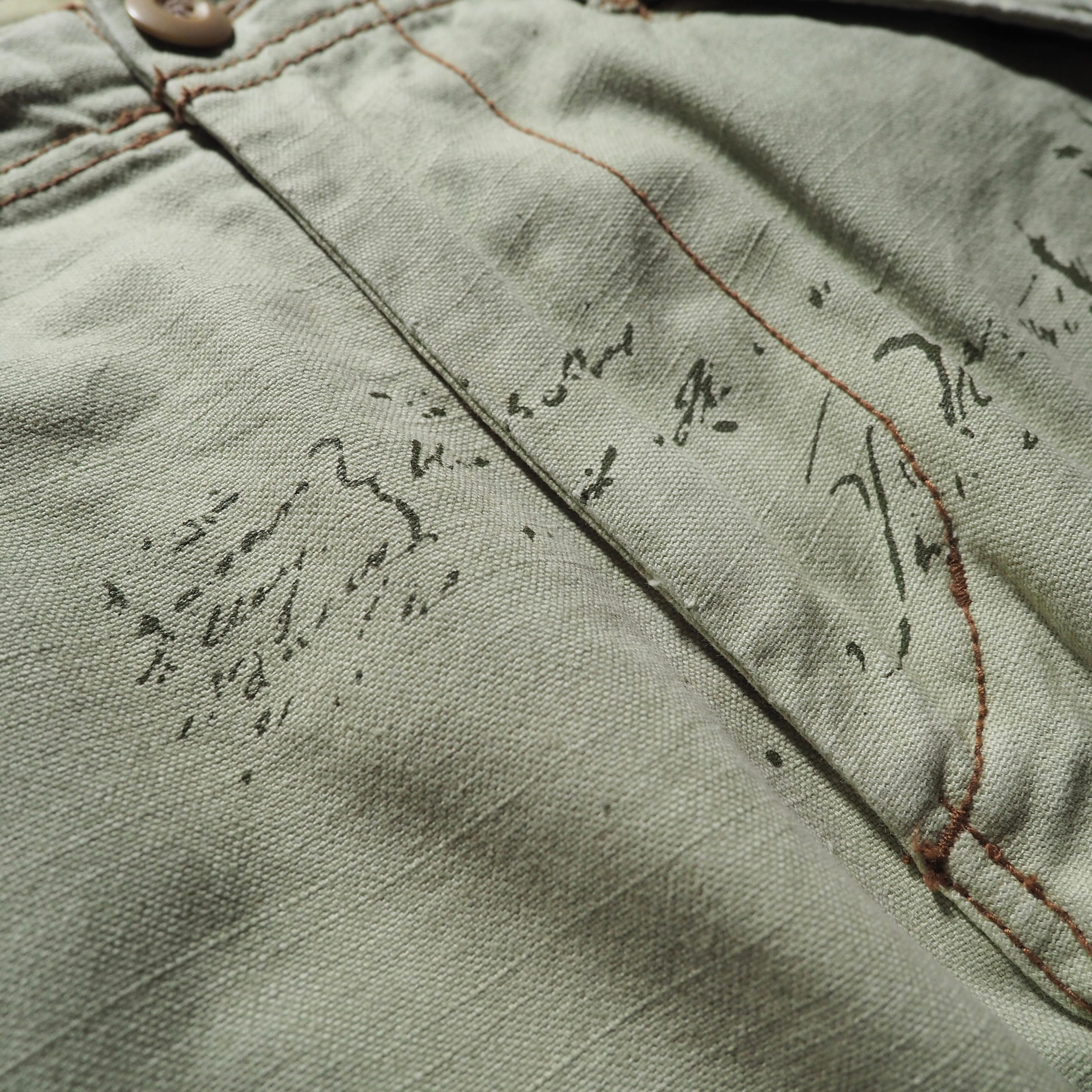 ” AVIREX ” ” Special ” Camouflage × painted Design military cargo pants