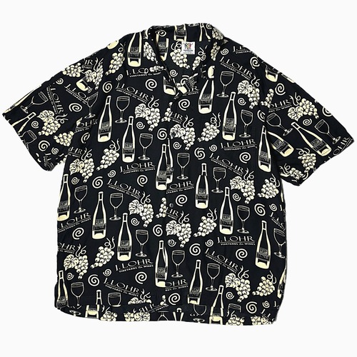 Vintage 90's【RUM REGGAE】"J.LOHR" Short Sleeve Rayon Shirt