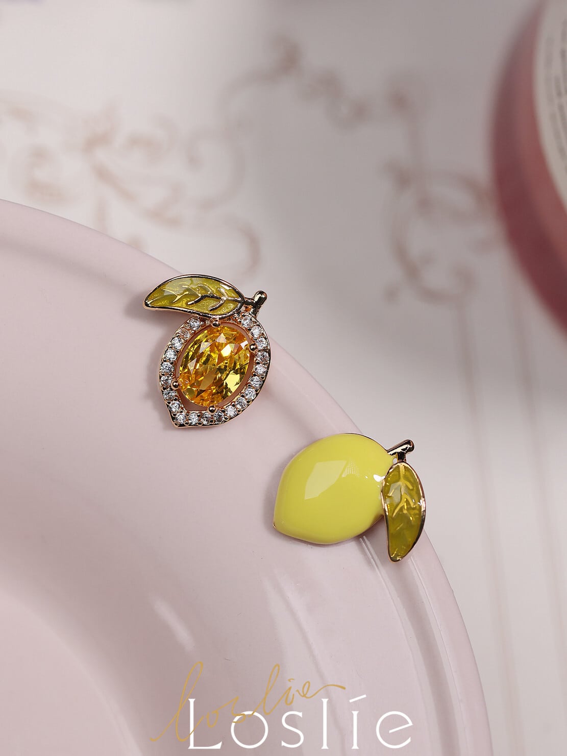 南仏レモンの恋ピアス/イヤリング♥B48