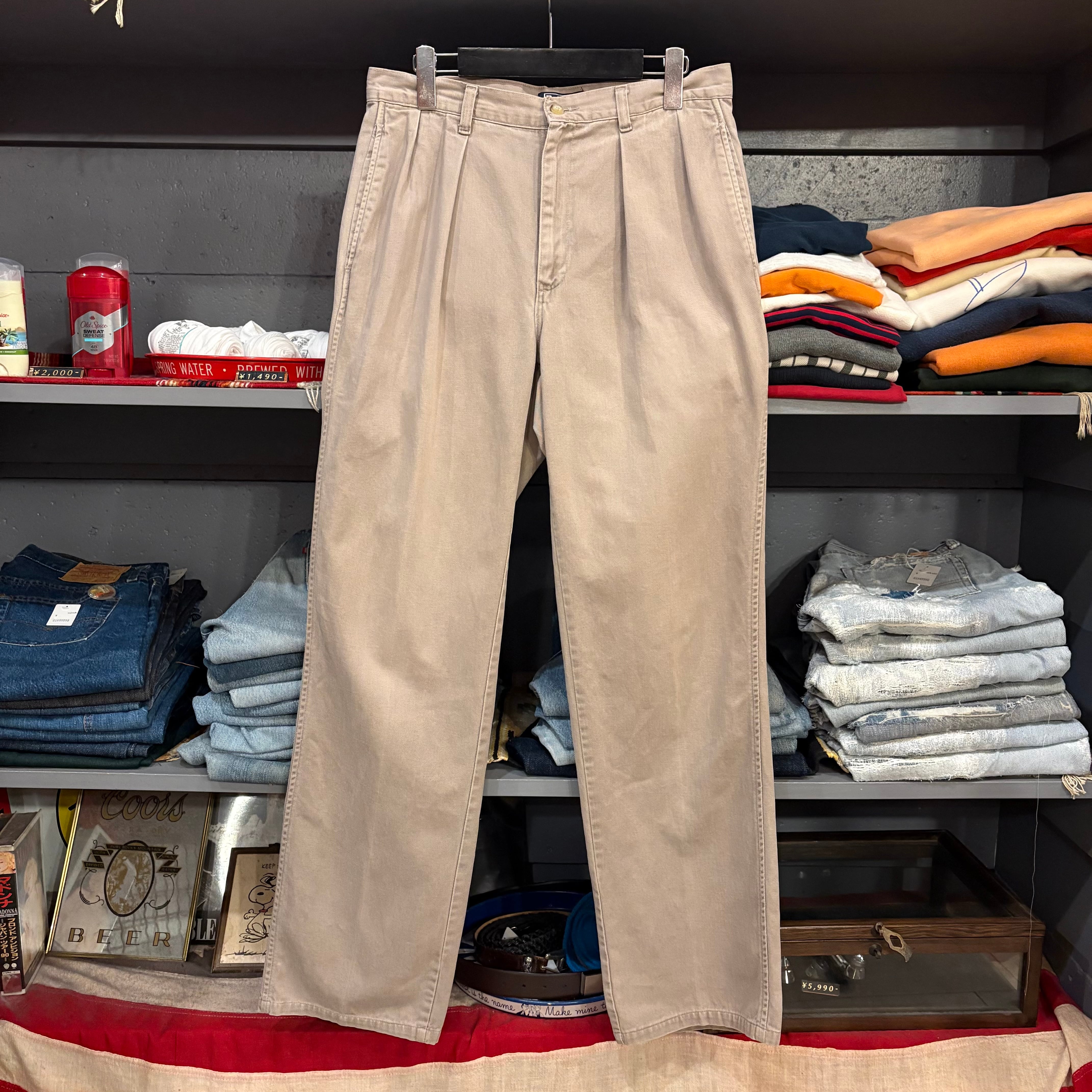 K*N様 初期 USA製 Polo by Ralph Lauren 2タック チ 80s Polo by Ralph Lauren 2 Tuck Chino Pants USA製 | VOSTOK