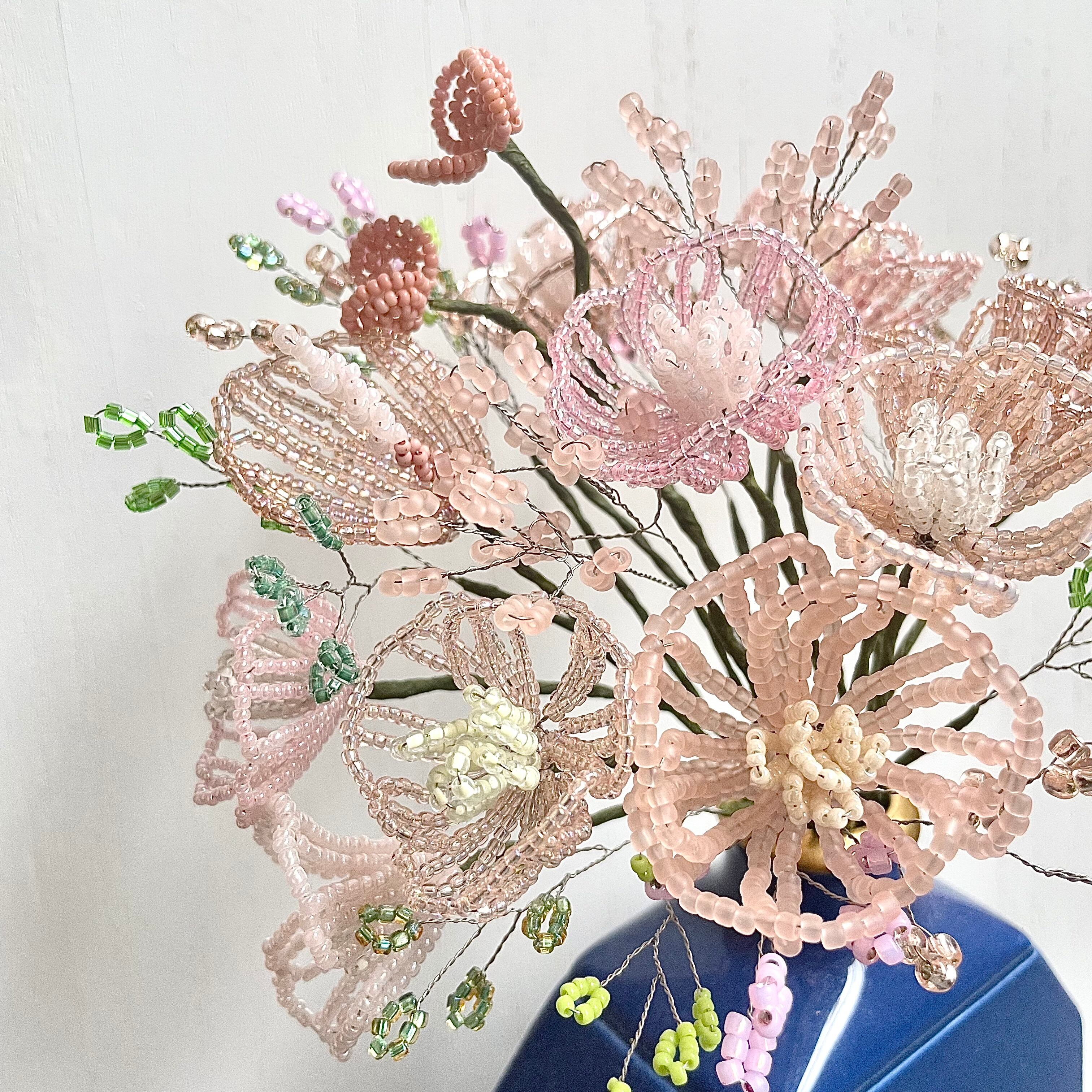 ビーズフラワー　オーダー可能 ビーズフラワーオーダー可能