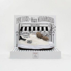 【Maison MIHARA YASUHIRO】BLAKEY EMBROIDERED LOW-TOP SNEAKERS