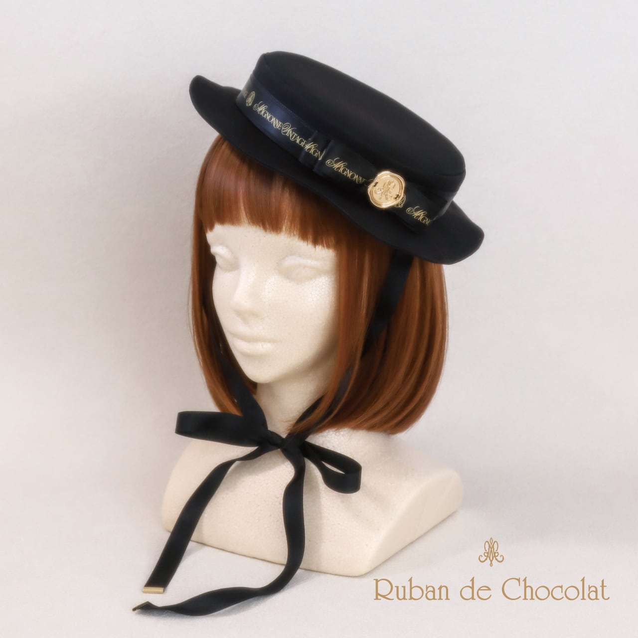 Ruban de Chocolat キャノチェ -ブラック- | Mignonne Vintage