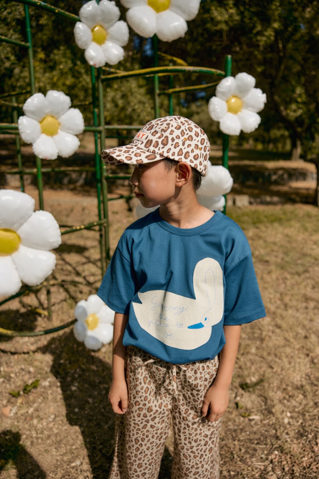 Last1 8y】tinycottons(タイニーコットンズ) ／SWAN GRAPHIC TEE SS26