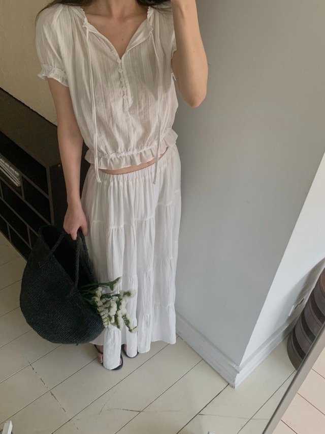(予約) miel / Epoch blouse 2color