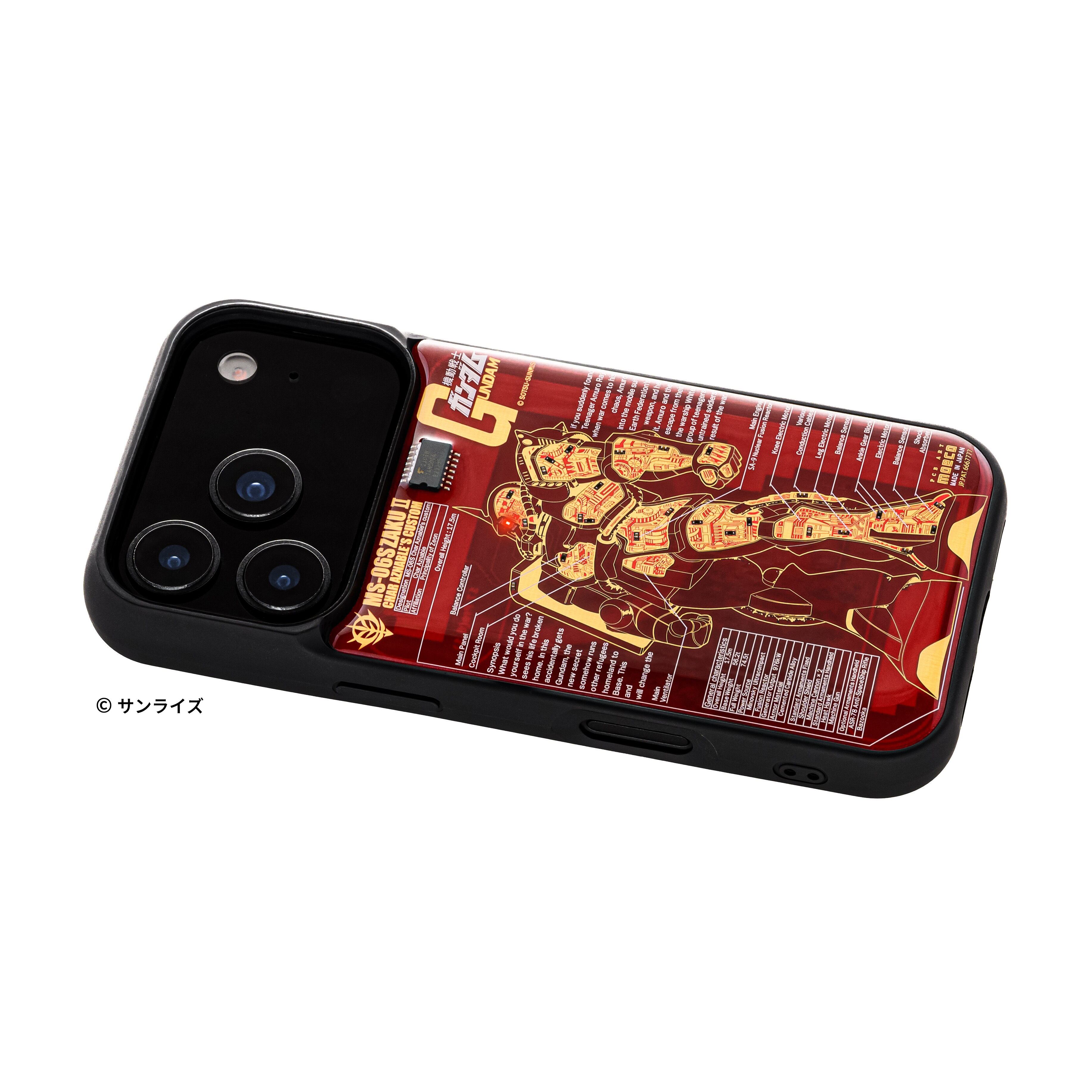 FLASH シャア専用ザク 基板アート iPhone 17Proケース | PCB ART moeco