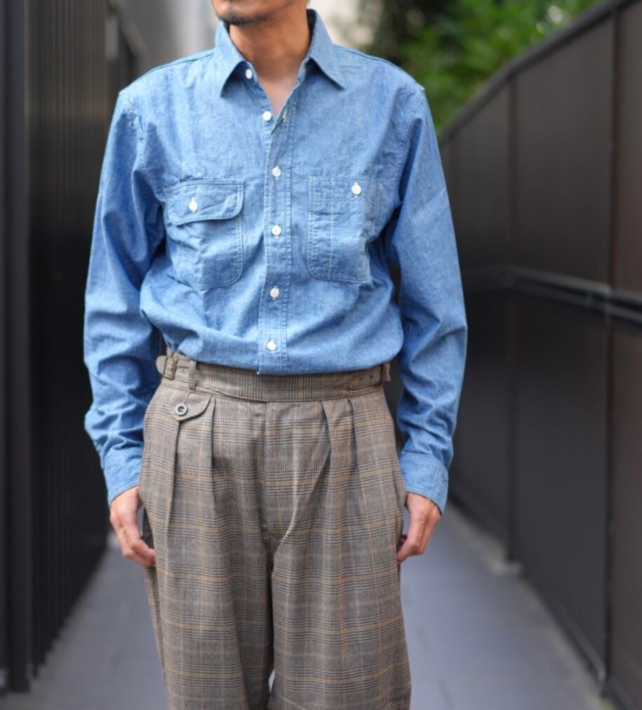 KENNETH FIELD(ケネスフィールド) /GURKA Ⅲ TROUSER WOOL PLAID made