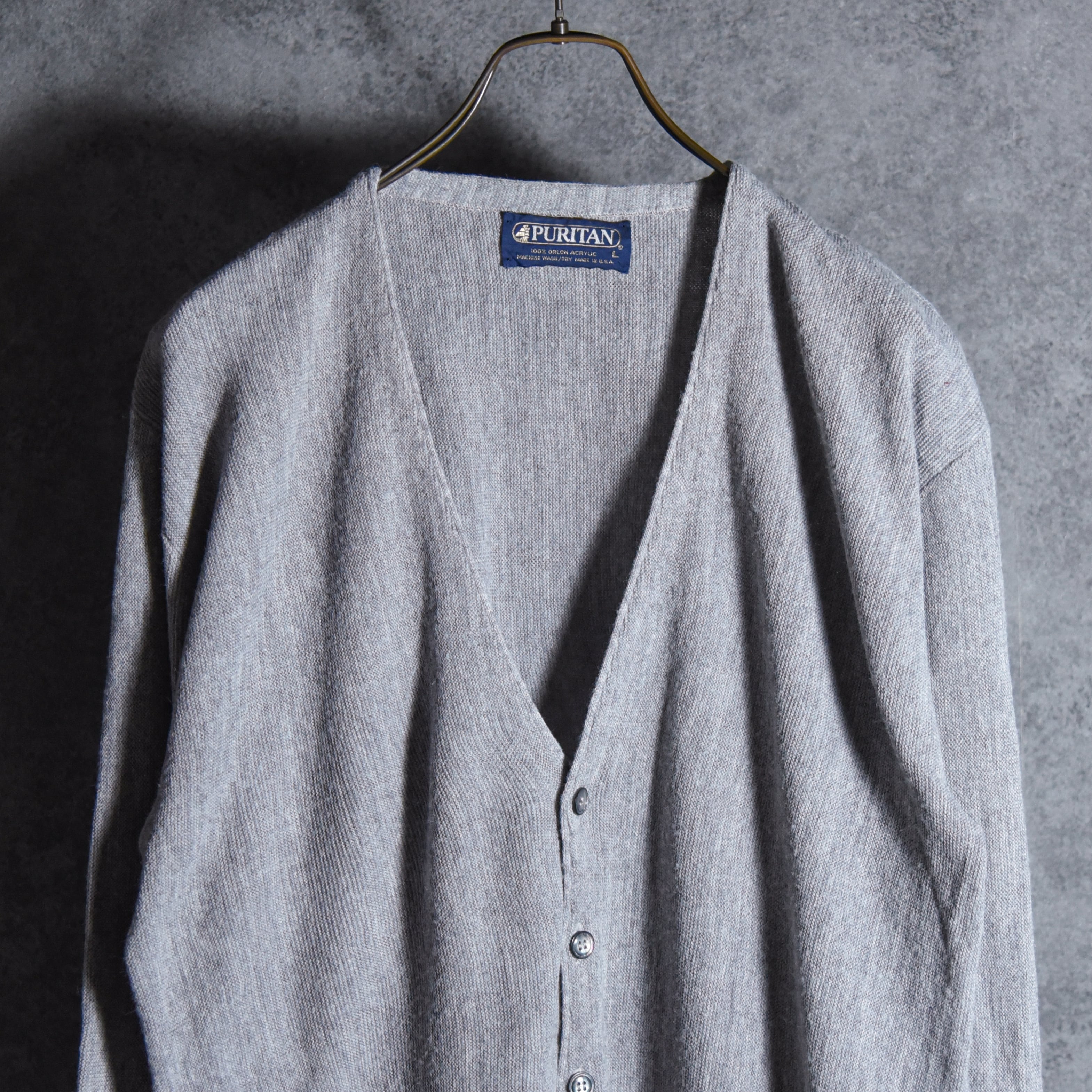 70-80s PURITAN Vintage Cardigan Made in USA ピューリタン