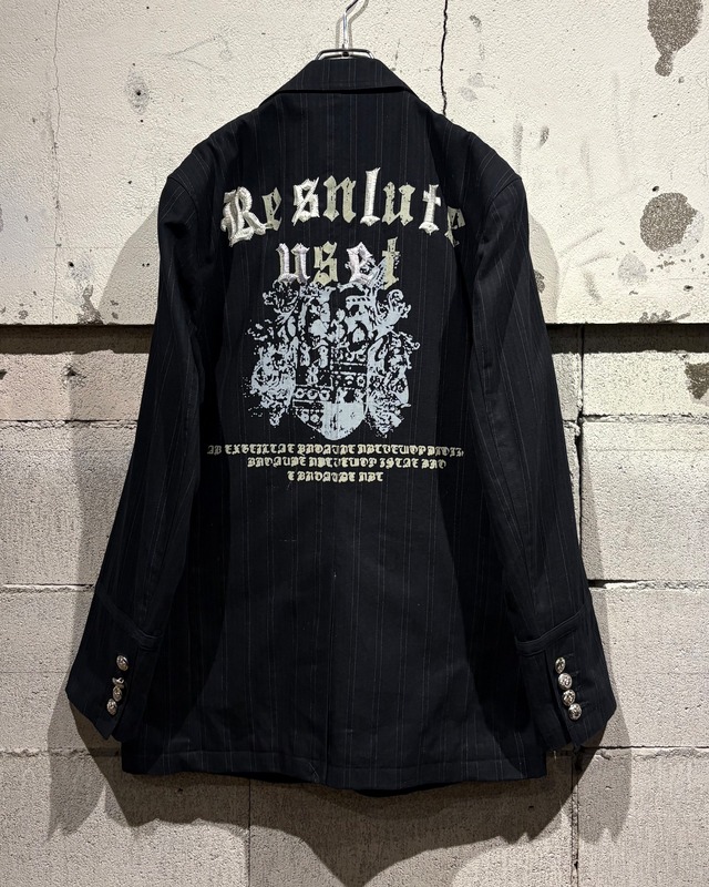 【Caka otto】  Gothic Design Vintage Loose Single Breasted Tailored Jacket
