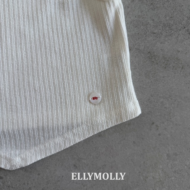 [予約][送料無料]≪ELLY MOLLY≫Clean V-Cut Sleeveless Top 53