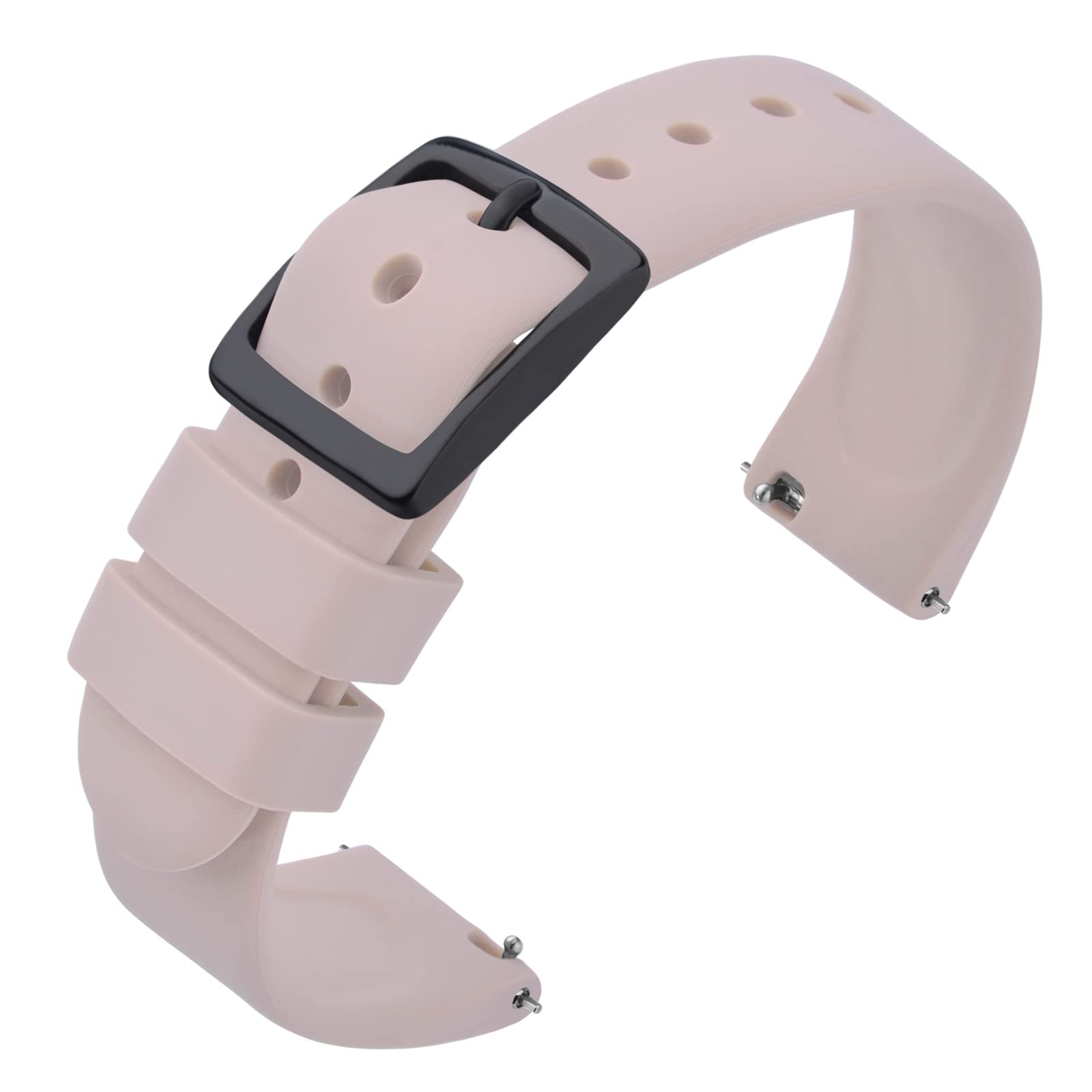 ANNEFIT] 時計バンド 18mm 20mm 22mm シリコン 腕時計替えベルト Quick