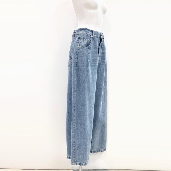 Cynical デニムカーブパンツ ワイド 512-96004 cynical シニカル