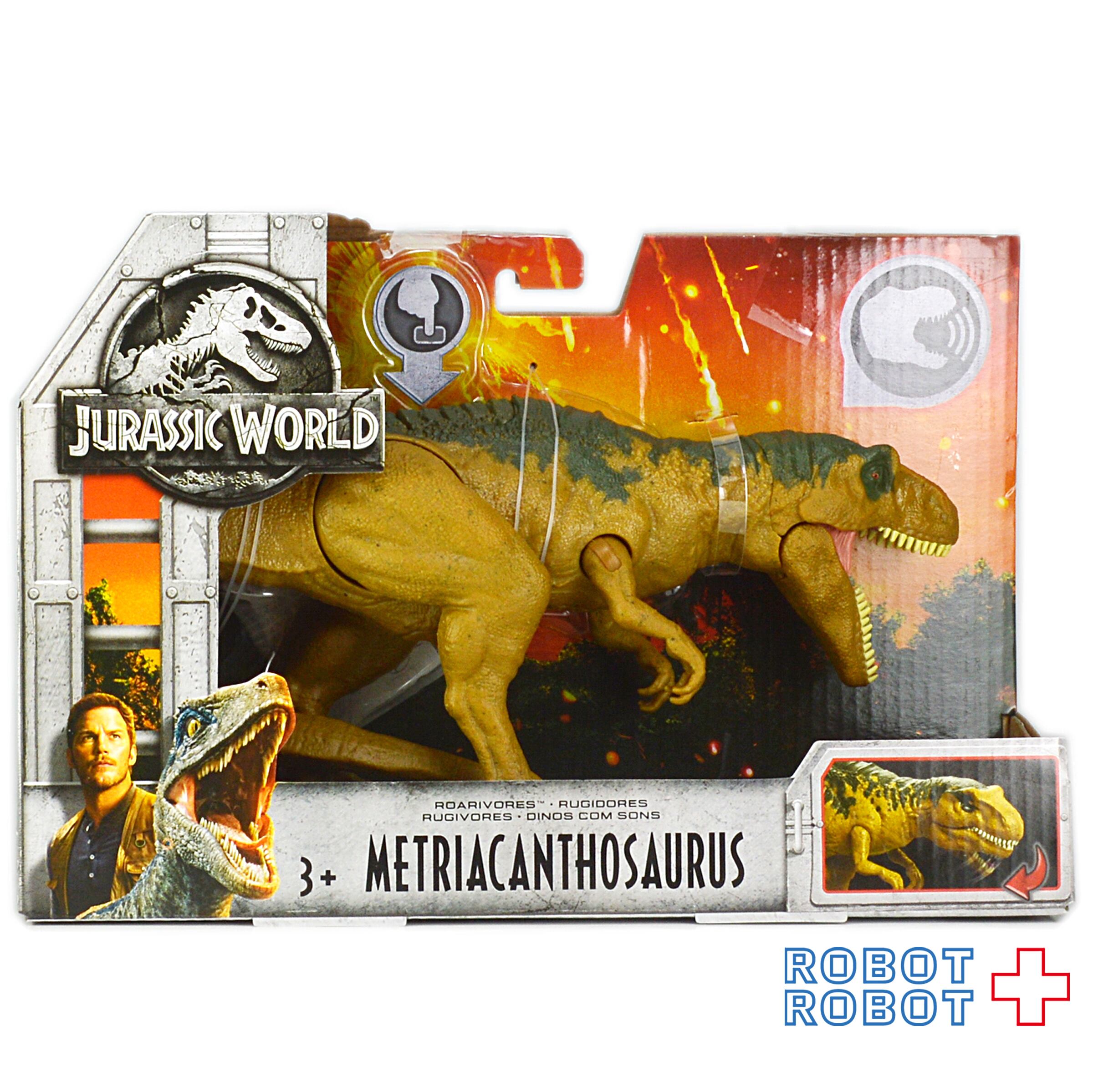 ジュラシックワールド 炎の王国 ロアーボアーズ アクションフィギュア