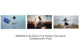 GRAPES & SLOG3 LUT & Palette The NorthコラボPACK