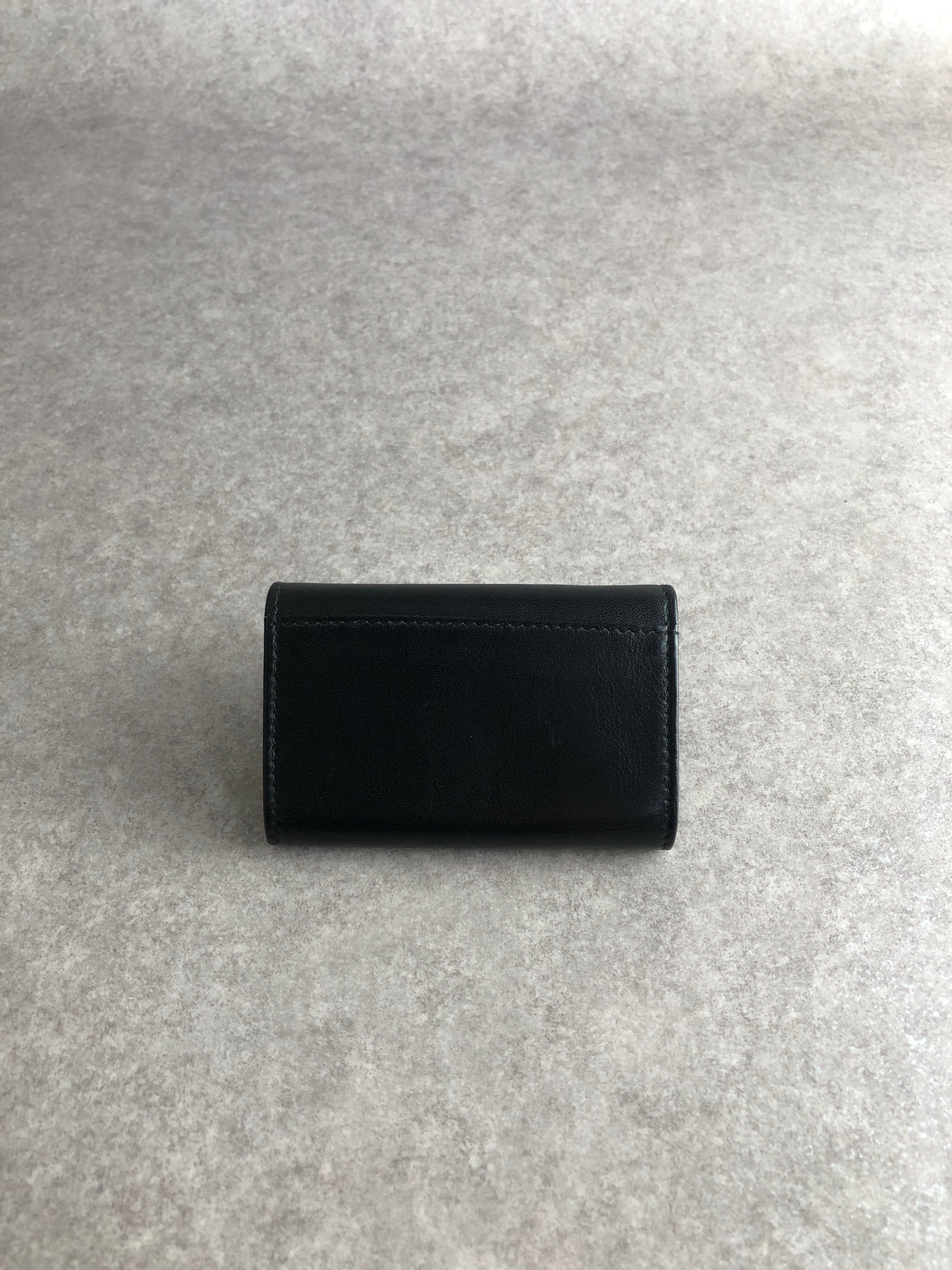 GUCCI グッチ キーケース ブラック バンブー レザー 6連 vintage
