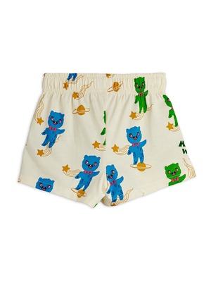 MINI RODINI/Aliens Print Shorts