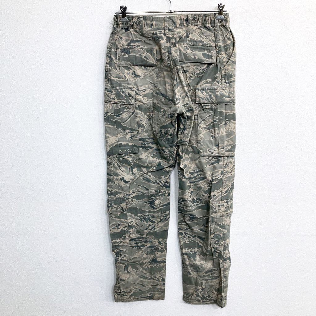 ミリタリー カーゴパンツ W32 ボタンフライ デジタルカモ 迷彩 古着卸