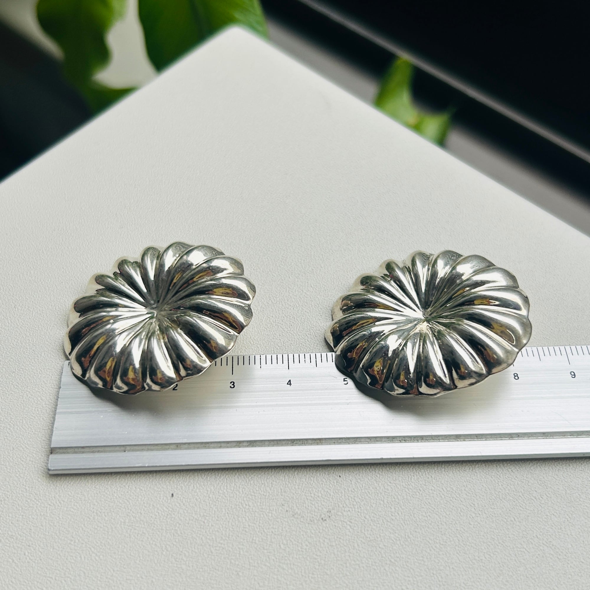 Mexico シルバー925 Bigフラワーイヤリング | Milo Antiques & Vintage
