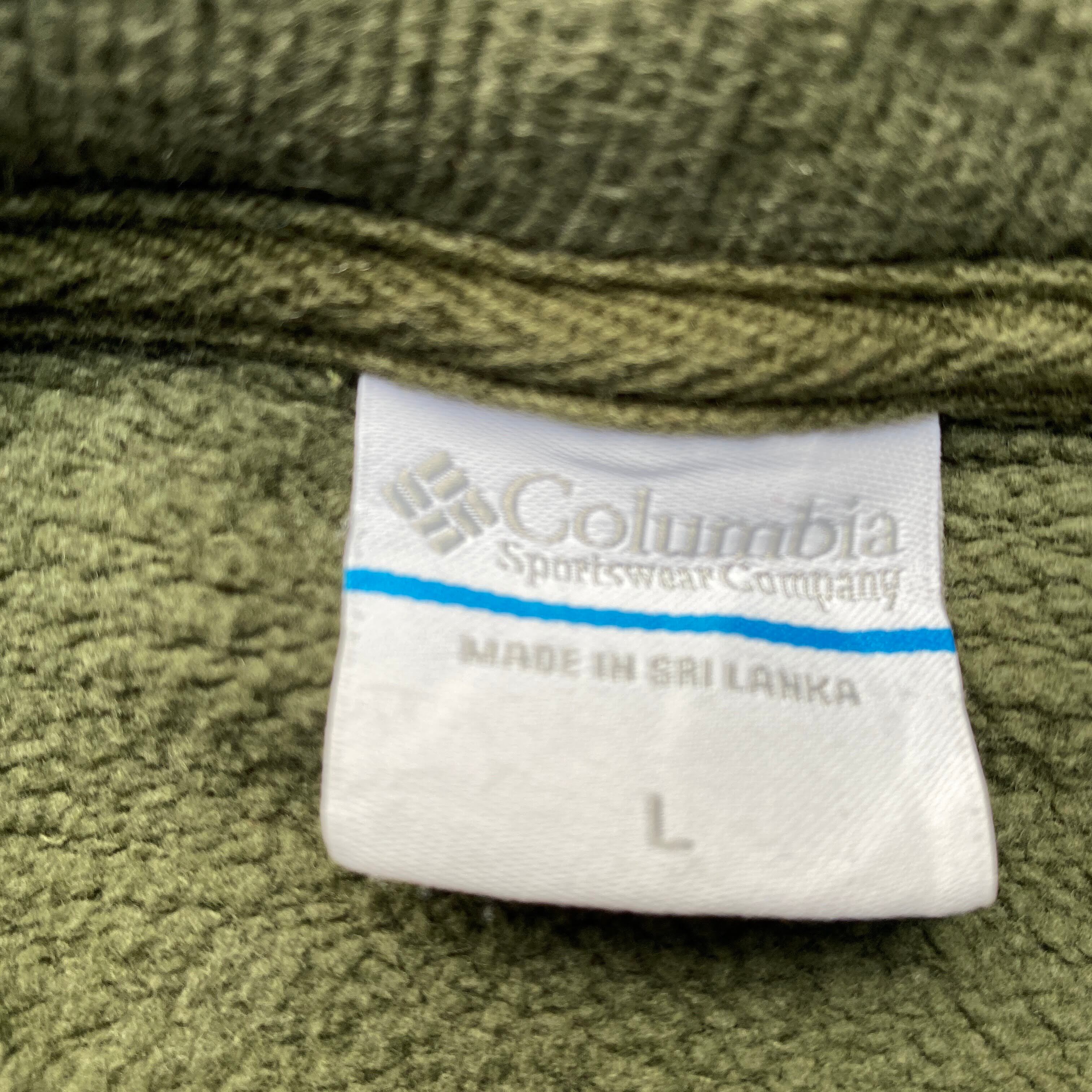 Columbia コロンビア ワンポイントロゴ刺繍 スウェットシャツ メンズL 古着 トレーナー カーキグリーン  緑【スウェット】【SW20】【AN20】 | cave 古着屋【公式】古着通販サイト