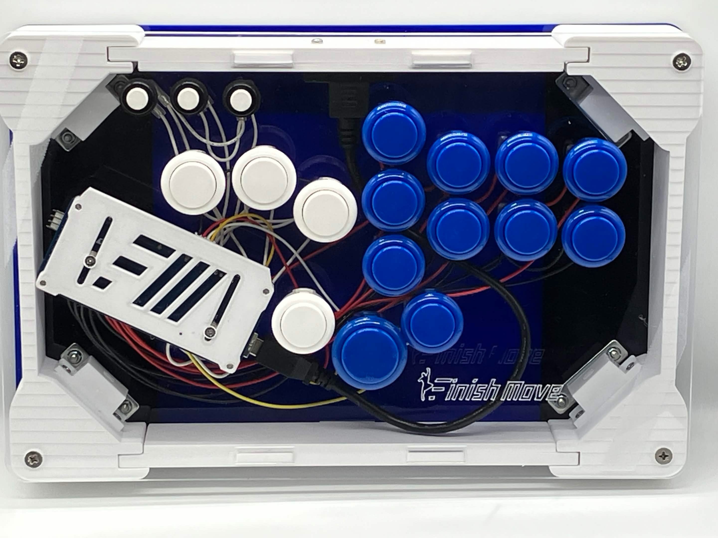 Finish Move レバーレスアーケードコントローラー Finish Move（クリア）』type-Z（PS5対応機.レバーレスタイプ