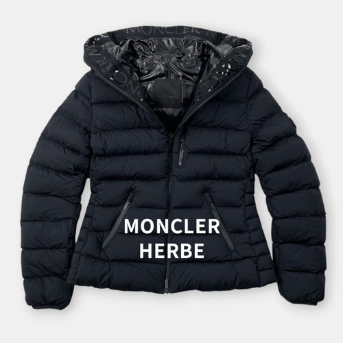 美品 MONCLER モンクレール HERBE ショート ダウンジャケット 0 / J&NREUSE レディース アウター