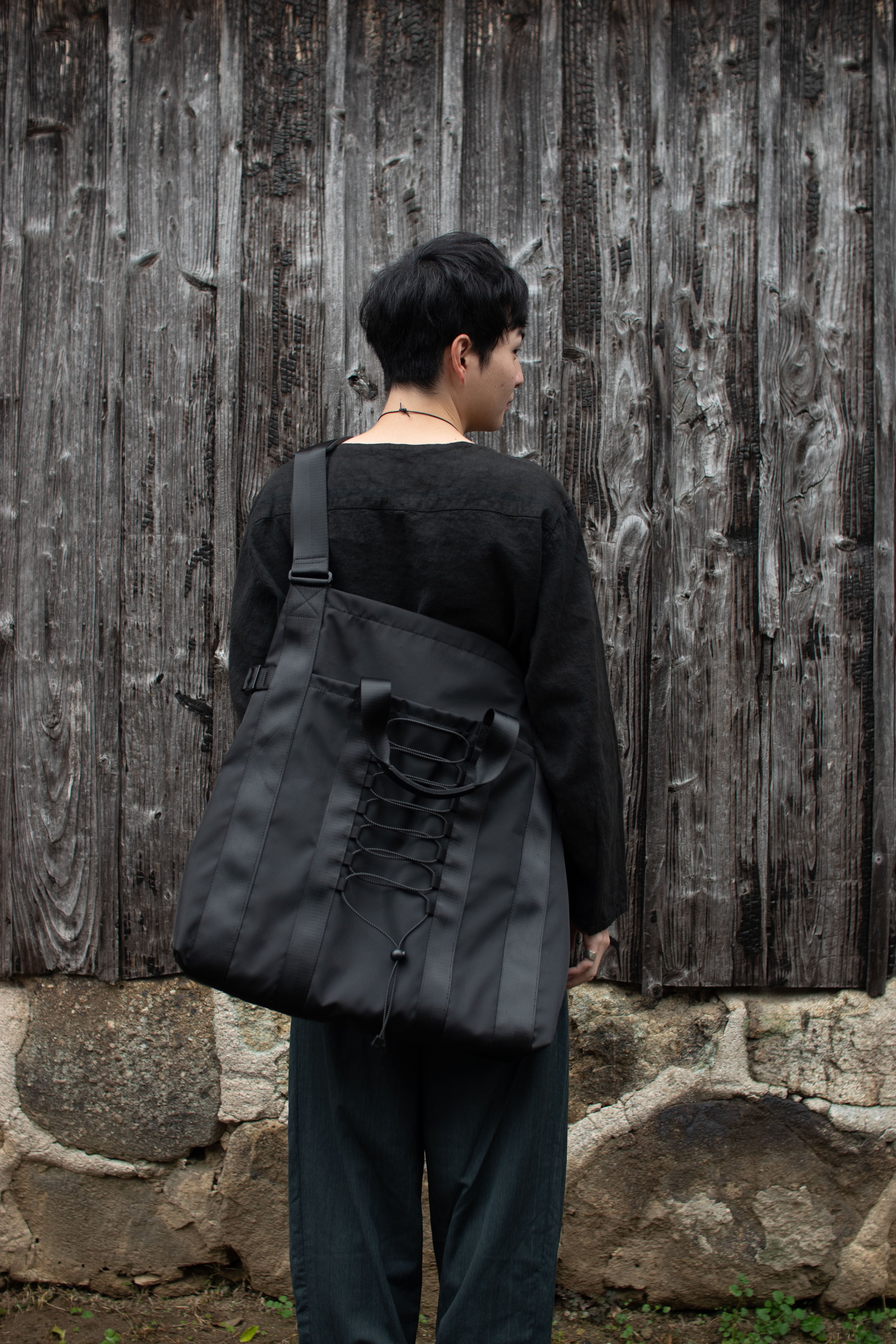 KISHIDAMIKI oversized 2way bag | physis (ピュシス)
