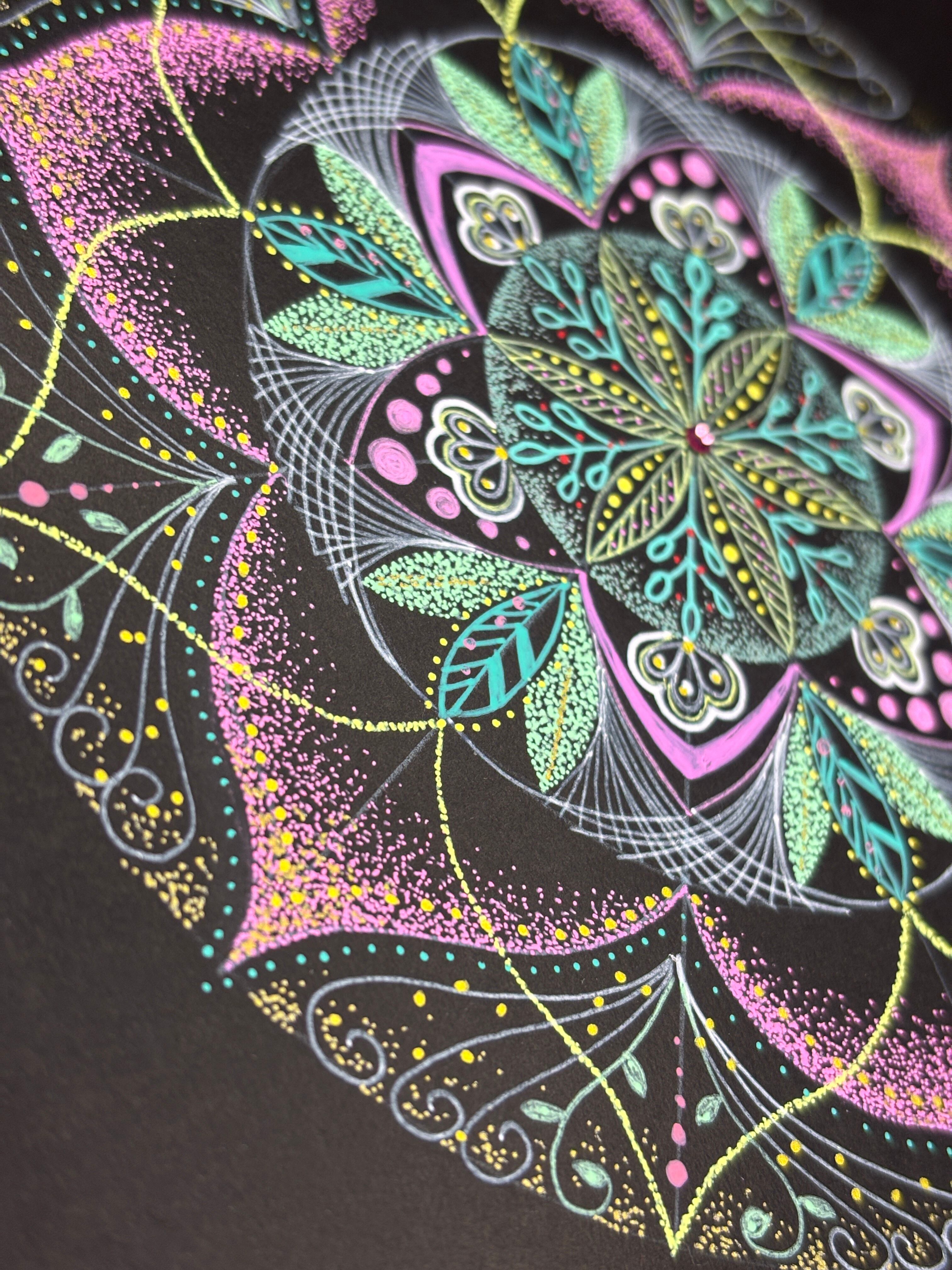 点描曼荼羅アート＊原画 | Sachiko Art