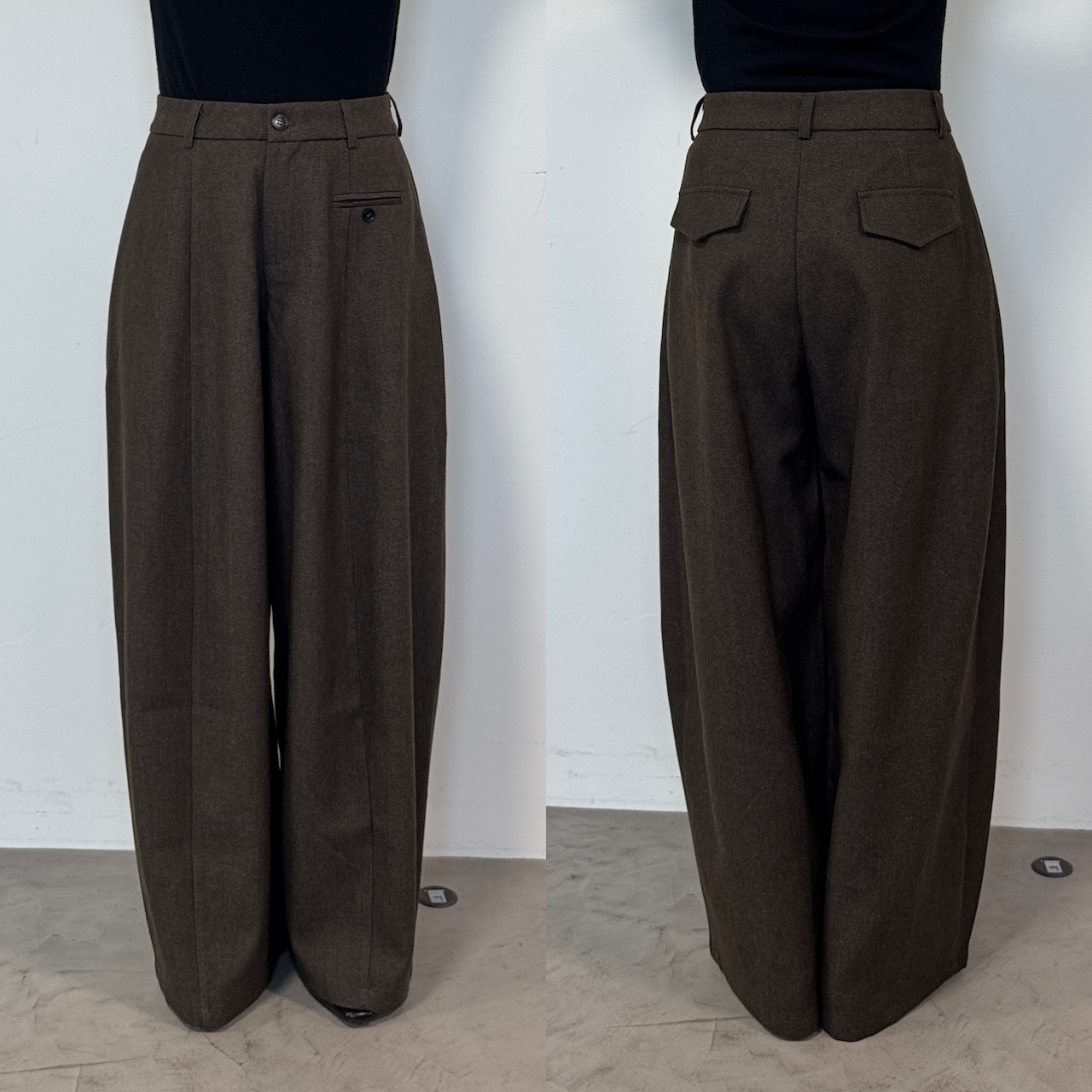 Tie belt wide curve PT/brown